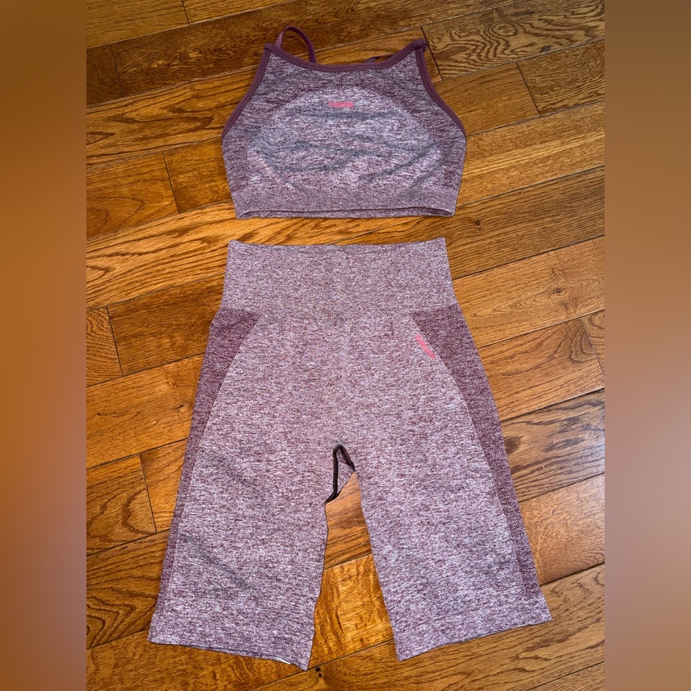Gymshark Maroon Athletic Set